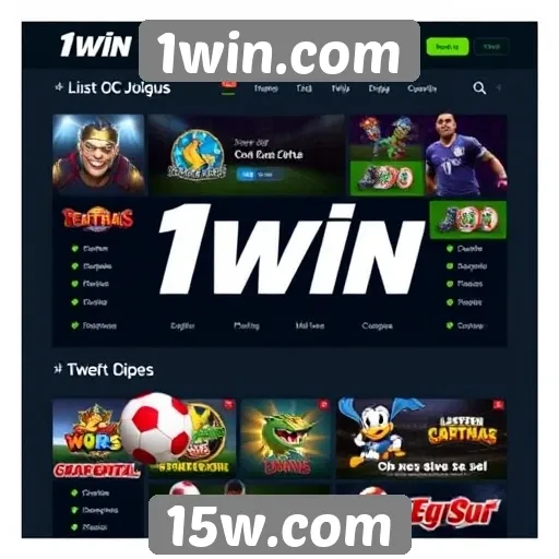 Análise das opções de jogos disponíveis no 1win.com
